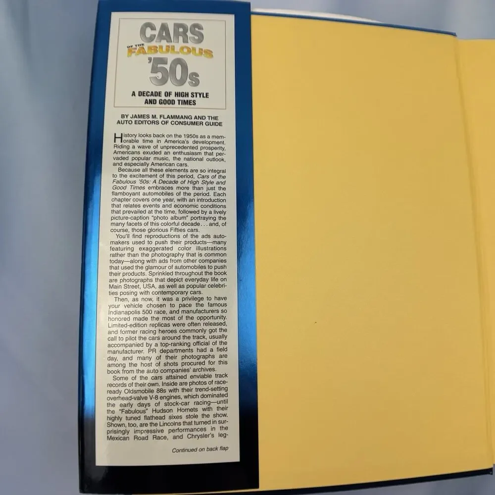 Cars of the Fabulous '50s A Decade of High Style and‎ Good Times Flammang Guide